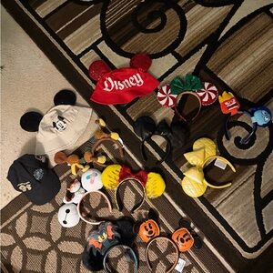 Disney Colorful Mickey and Minnie Mouse Ear Headbands